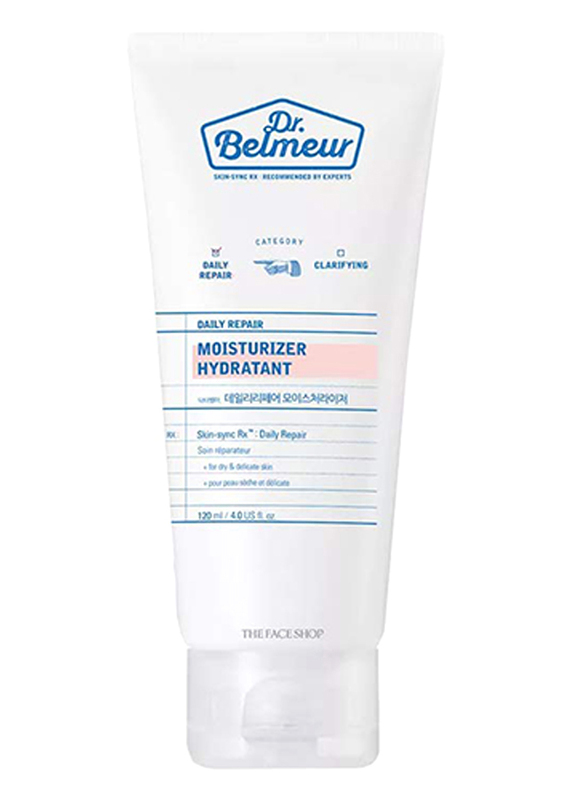 The Face Shop Dr.Belmeur Daily Repair Moisturizer, 120ml