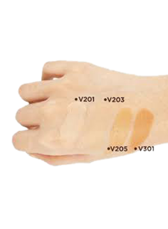 The Face Shop FMGT Ink Lasting Cushion SPF 30 PA++, 15gm, V205 Olive Beige