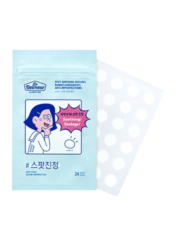 

The Face Shop Dr. Belmeur Clarifying Spot Soothing Patch, 24 Patches