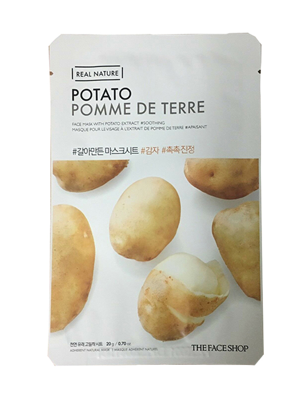 The Face Shop Real Nature Snow Potato Sheet Mask, 30ml