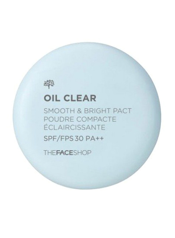 

The Face Shop TFS Oil Clear Smooth & Bright Pact, 9gm, SPF30 PA++, #N203 Natural Beige