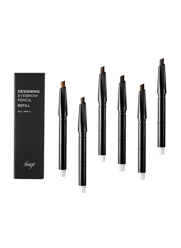 The Face Shop FMGT Designing Eyebrow Pencil Refill, 0.3gm, 05 Dark Brown