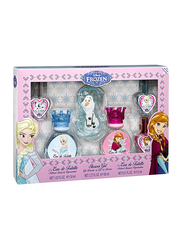 Disney Frozen 6-Piece Perfume Set for Girls, 2 x 30 ml EDT SP, 3 x 15 ml EDT SP, 80ml Shower gel