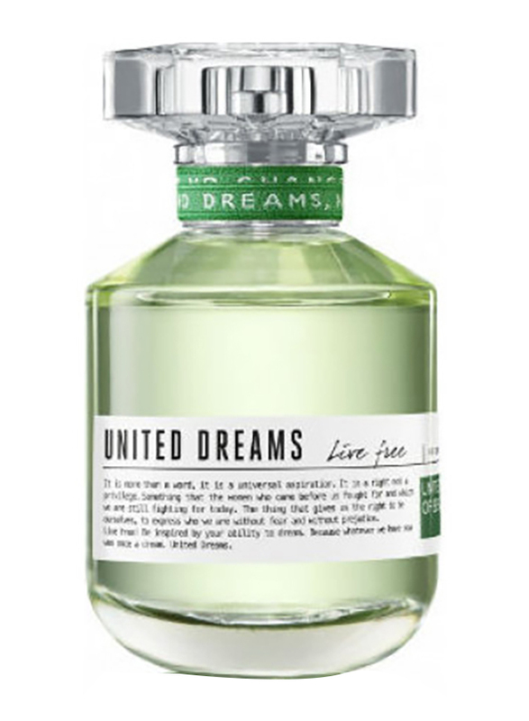 

United Colors Of Benetton Dreams Live Free 80ml EDT Perfume for Women