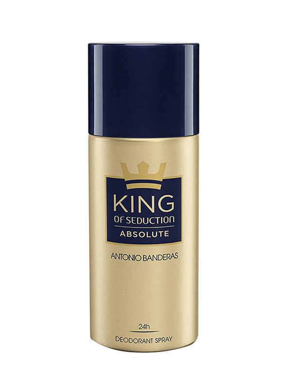 

Antonio Banderas King Of Seduction Absolute Deodorants Spray for Men, 150ml