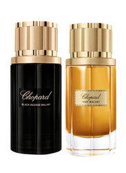 Chopard 2-Piece Perfume Set Unisex, Black Incense Malaki 80ml EDP, Oud Malaki 80ml EDP