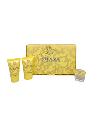 Versace 3-Piece Yellow Diamond Miniature Gift Set for Women, 5ml EDT, 25ml Shower Gel, 25ml Body Lotion