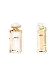 Salvatore Ferragamo 2-Piece Emozione Gift Set for Women, 92ml EDP, 30ml Hair Mist