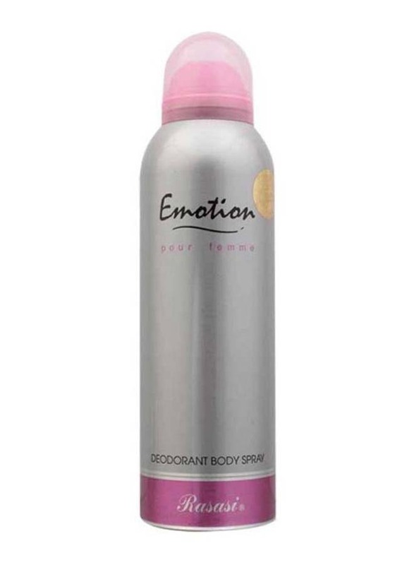 Rasasi Emotion Deodorant Body Spray for Women, 200ml