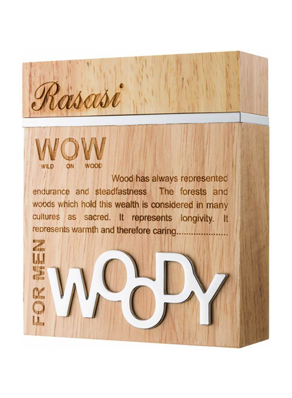 

Al Rasasi Rasasi Woody 60ml EDP Perfume for Men