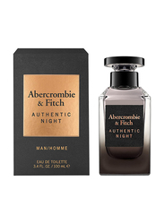 Abercrombie & Fitch Authentic Night 100ml EDT for Men