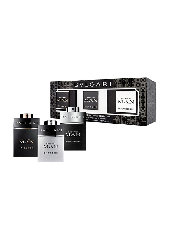 

Bvlgari 3-Piece Perfume Set for Men, Man Extreme 15ml EDT Perfume, Man in black 15ml EDP Perfume, Man Cologne 15ml EDT Perfume