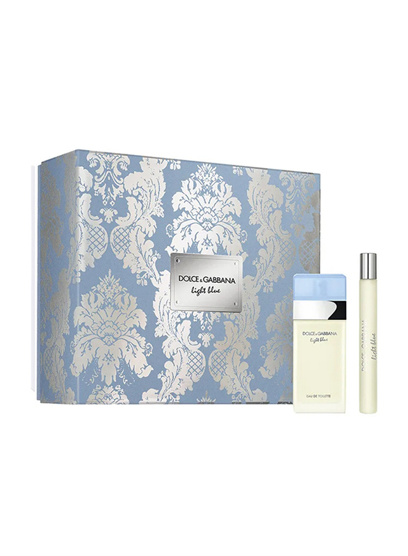 

Dolce & Gabbana 2-Piece Light Blue Perfume Set for Women, Light Blue 25ml EDT Perfume, 10ml EDT Perfume