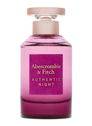 Abercrombie & Fitch Authentic Night 100ml EDP for Women