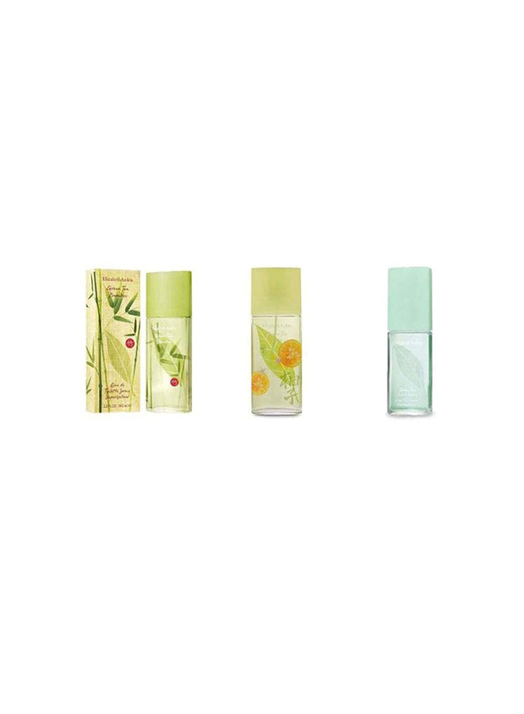 Elizabeth Arden 2-Piece Perfume Set for Women, Green Tea Bamboo 100ml EDT, Green Tea Yuzu 100ml EDT