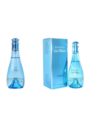 Davidoff 2-Piece Cool Water Perfume Set for Women, 100ml EDT, 100ml Deodorant