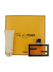 Fendi 2-Piece Extreme Gift Set for Women, 75ml EDP, 75ml Body Lotion