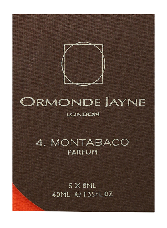 Ormonde Jayne 5-Piece Montabaco Set Unisex, 8ml EDP Mini