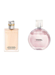 Chanel 2-Piece Chance Eau Tendre Gift Set for Women, 100ml EDT, Allure tender 35ml Hair Mist
