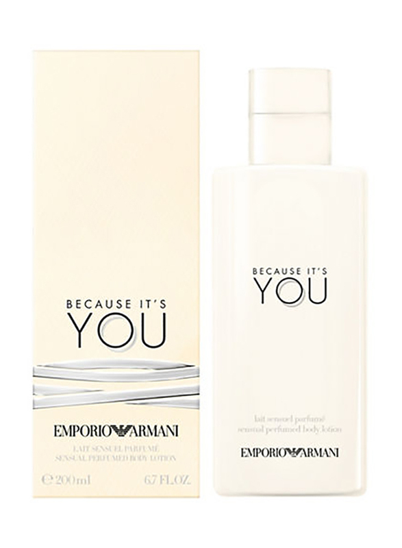 Giorgio Armani Emporio Because It's You Sensual Perfumed Body Lotion, 200ml