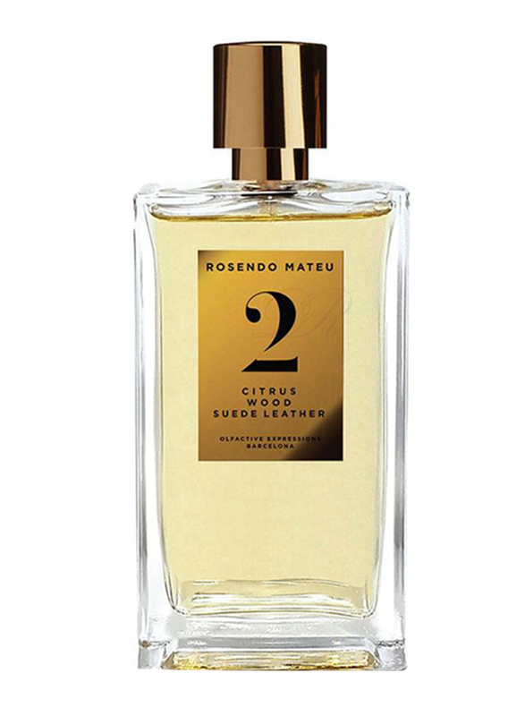 Rosendo Mateu No.2 Citrus Wood Suede Leather 100ml EDP Unisex