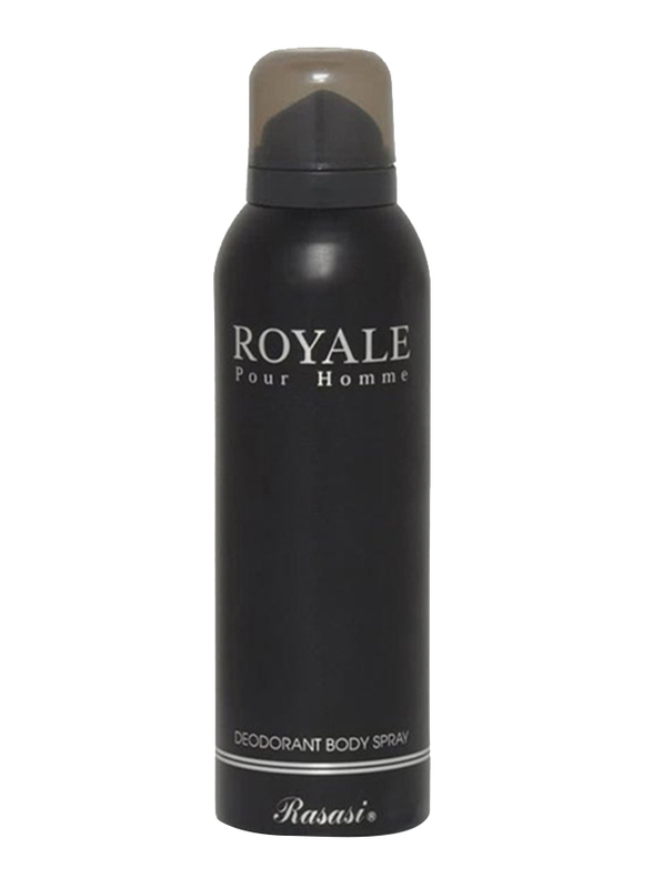 Rasasi Royale Deodorant Body Spray for Men, 200ml