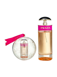 Prada 2-Piece Candy Perfume Set for Women, 80ml EDP, 7ml EDP