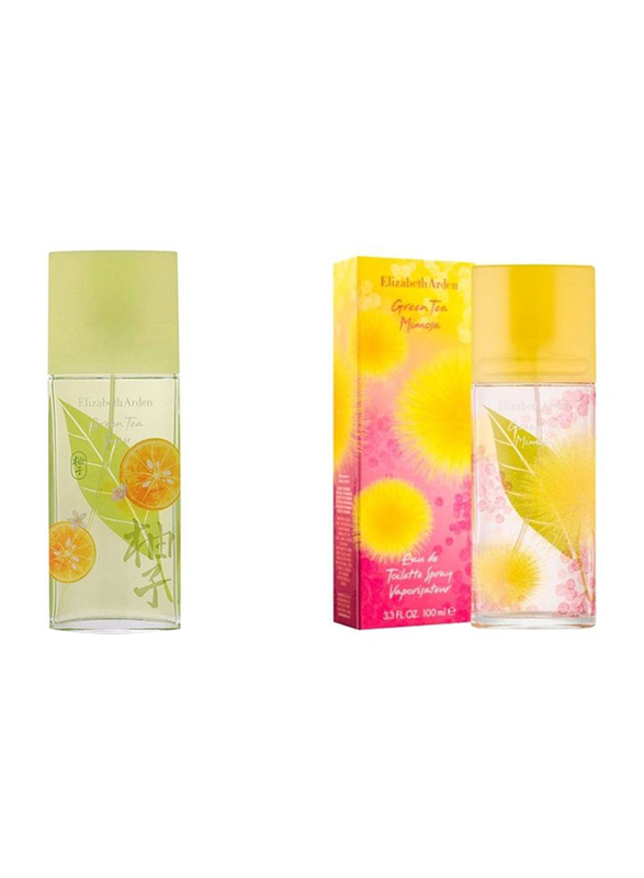 Elizabeth Arden 2-Piece Perfume Set For Women, Green Tea Yuzu 100ml EDT, Green Tea Mimosa 100ml EDT