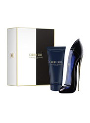 Carolina Herrera 2-Piece Good Girl Travel Set for Women, 80ml EDP, 100ml Body Lotion