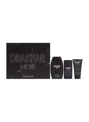 Guy Laroche 2-Piece Drakkar Noir Set for Men, 100ml EDT, 75ml Go stick