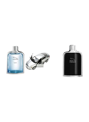 Jaguar 3-Piece Gift Set for Men, Classic 100ml EDT, Classic Black 100ml EDT, Miniature Car