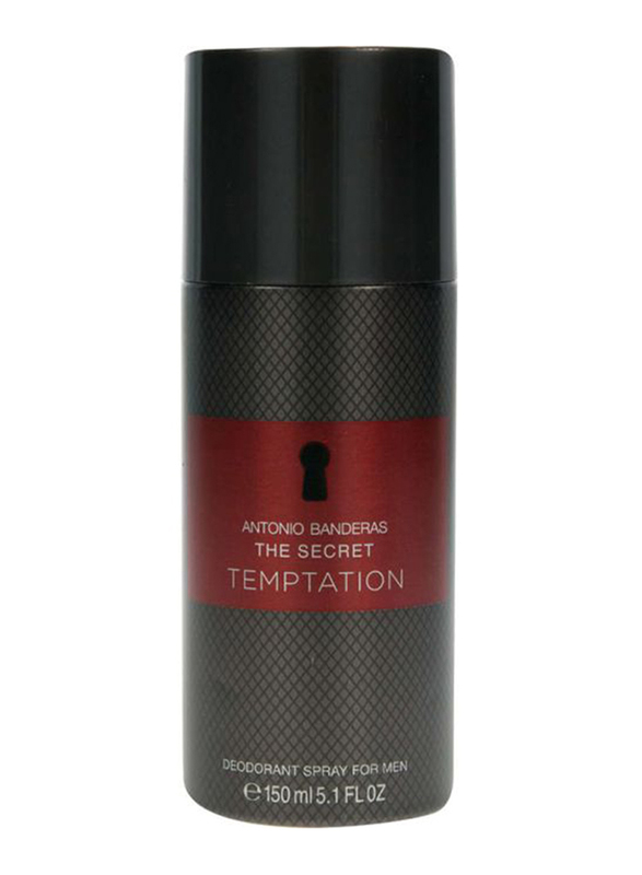 

Antonio Banderas The Secret Temptation Deo Spray for Men, 150ml