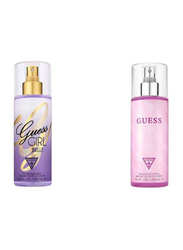 Guess 2-Piece Body Mist Set for Women, Pink 250ml, Girl Belle 250ml