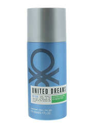 United Colors of Benetton United Dreams Go Far Deo Spray for Men, 150ml