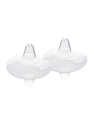 Medela Contact Nipple Shields, 2 Pieces, Medium, Clear