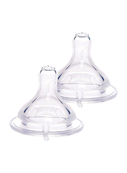 Everyday Baby Anti Colic Nipple, Large, Clear