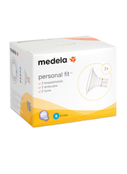 Medela PersonalFit Breast Shield, 21mm, 2 Pieces, Small, Clear