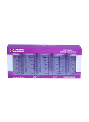 Sterifeed Sterile Disposable Baby Feeding Bottles without Teats, Above 0 Month, 10 x 50ml, Clear