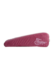 Feeding Friend Self-Inflating Nursing Pillow, Dusty Rost Red