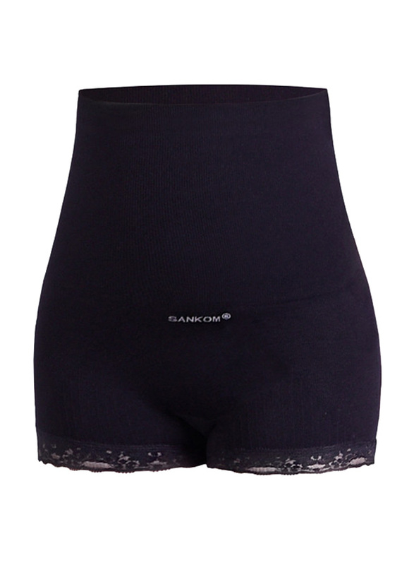 

Sankom Patent Aloe Vera Brief Shapers, Black, S/M