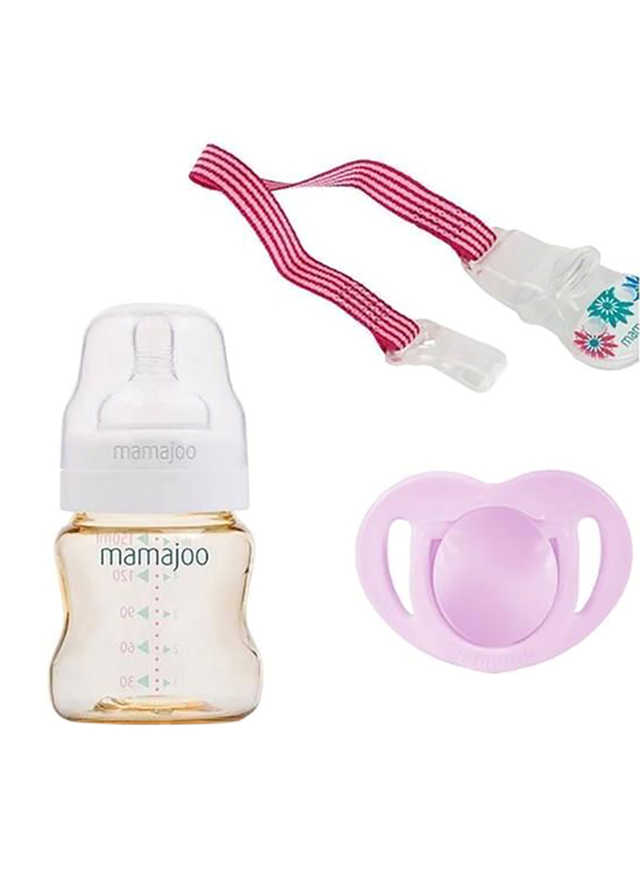 

Mamajoo Mini Gift Set, 0+ Months, 150ml, 3 Pieces, Pink