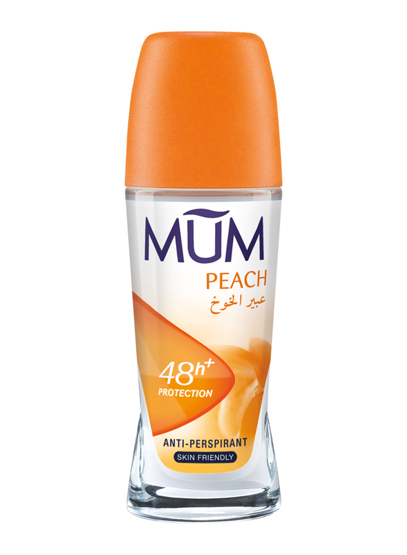 

Mum Peach Roll-On Deodorant for Women, 50ml