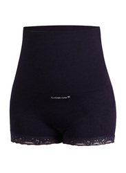 Sankom Patent Aloe Vera Brief Shapers, Black, L/XL