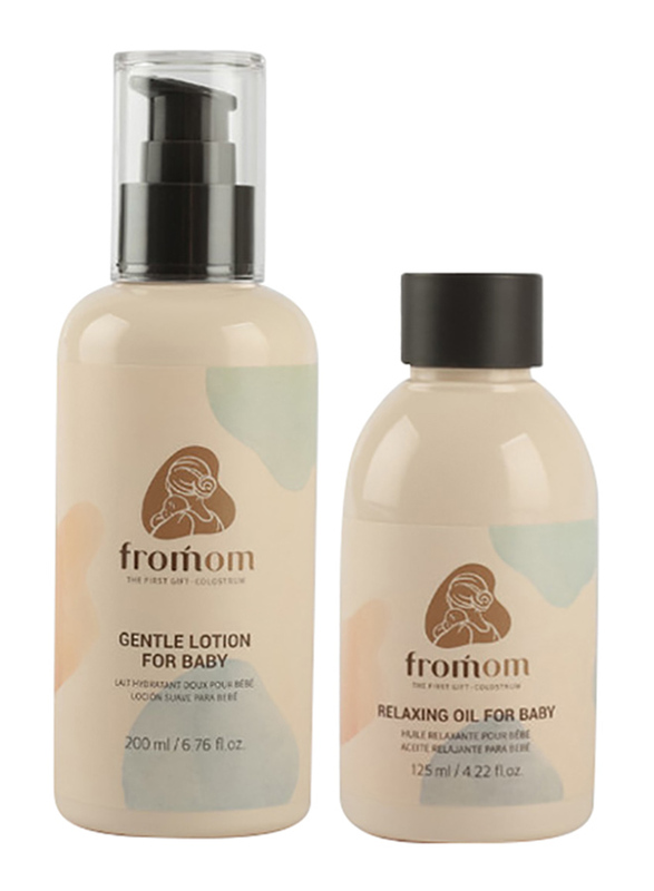 Fromom 3-Piece Mom's Hug Gift Set for Baby