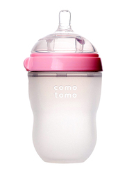 Comotomo Natural Feel Baby Bottle 250ml, Pink