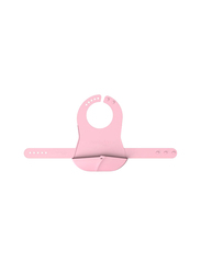 Everyday Baby Silicone Bib, Purple Rose