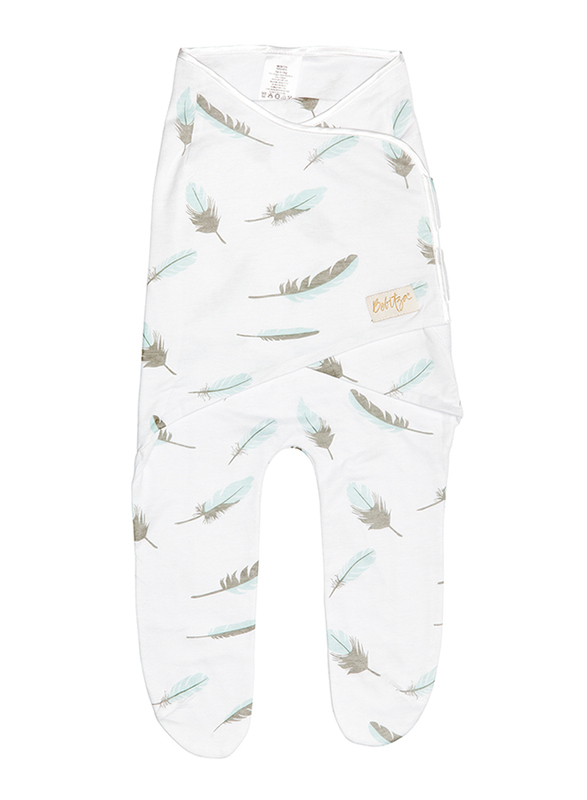 

Bebitza Feather Be Swaddle, 0-4 Months, White