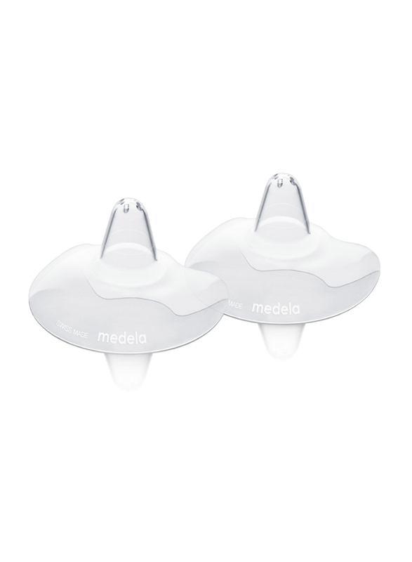 Medela Contact Nipple Shields, 2 Pieces, Small, Clear