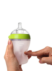 Comotomo Natural Feel Baby Bottle, Double Pack, 250ml, Pink/Clear
