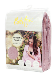 Bebitza Textured Knit Nursing Cover, Pink